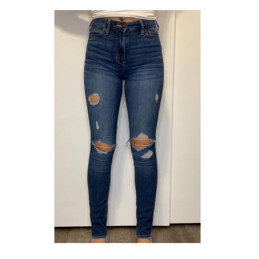 High waisted hollister jeans